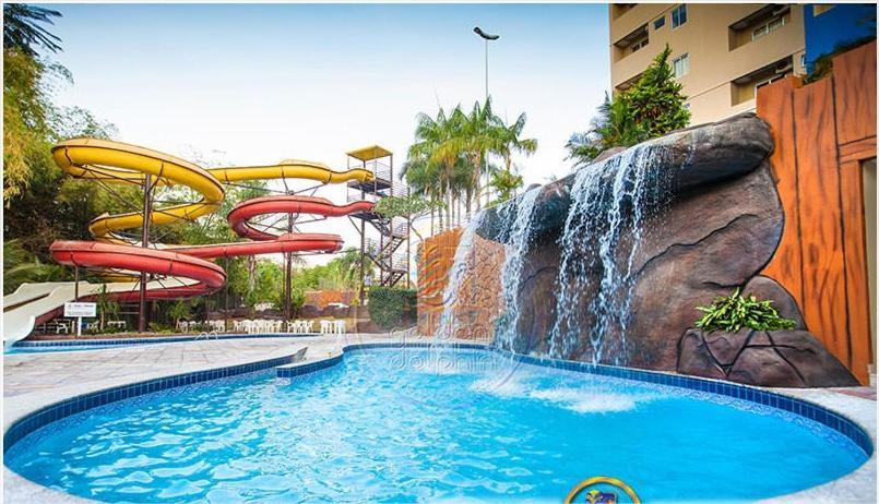 Golden Dolphin Grand Hotel - Flat Калдас Новас Екстериор снимка